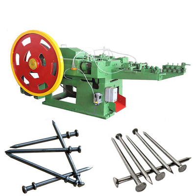 OEM Twist Wire Roofing Nail Making Machines Stable Running