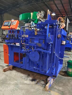 Ηλεκτρονική μηχανή 380V που ελέγχεται από PLC με ισχύ 2,2 kW για συγκόλληση γάντζων και κατασκευή κρεμάστρων
