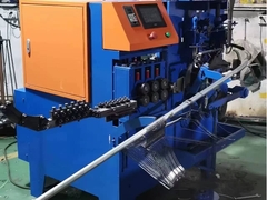 Μηχανή κατασκευής κρεμάστρων από χάλυβα υψηλής ταχύτητας για την παραγωγή κρεμάστρων πλυντηρίων